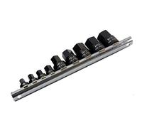 US PRO 9PC 1/4 3/8'' DR Stubby Impact HEX BIT SOCKETS B1434
