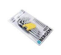 US PRO 9pc Short Torx Star Key Set - Torxs Bits Keys 1615 | Pro Quality