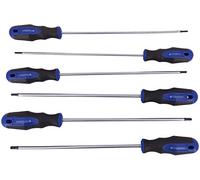 US PRO B1521 Screwdriver Set 6-Piece Extra Long Length 250 MM Torx T10-T30 Screwdriver
