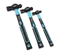 US PRO Tools 3PC Ball Pein Hammer with Fibreglass Handle 8, 16, 32oz 4543