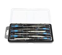 US Pro Bergen Professional 6 Piece Diamond File Set 175mm