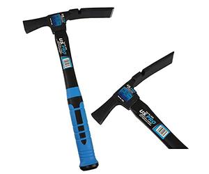 US Pro Brick Hammer 600g Fibreglass Handle Masonry Chisel