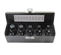 US Pro by Bergen B1356 Hex Socket Set 4mm to 19mm Allen Key Socket Set of 10