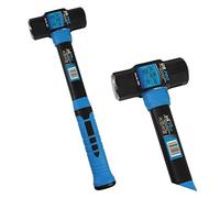 US Pro Double Face 3LB Lump Hammer 1.35kg 362mm Fibreglass Handle Sledge