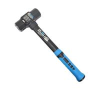US Pro Double Face Sledge Hammer, 1.8 kg, 384 mm Fibreglass Handle, Non-Slip Grip