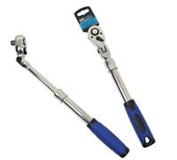 Us Pro Extendable Ratchet 1/2" Telescopic Flexi Reversible Quick Release 4142