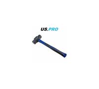 US PRO Heavy Duty 1.8kg 4lb TPR Handle Sledge Club Lump Hammer Rubber Grip 1666