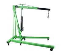 US PRO Heavy Duty Engine Crane 2 Ton Folding Hoist lift Jack Hydraulic Green