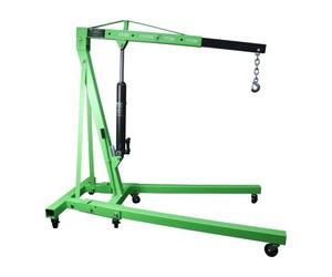 US PRO Heavy Duty Engine Crane 2 Ton Folding Hoist lift Jack Hydraulic Green