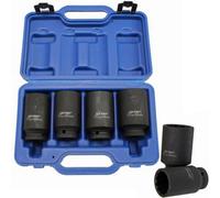 US PRO Tools 4pc 1/2" Dr 12pt Deep Impact Hub Nut Sockets 30 32 34 36mm 3686