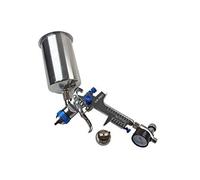 US PRO HVLP Spray Gun with Regulator & 2 Nozzels 1.4 & 2.0mm 1000ml Cup 8776