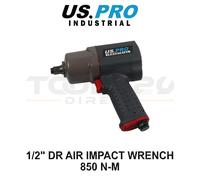 US PRO INDUSTRIAL 1/2" Dr Air Impact Wrench Gun, 850nm 627ft/lb 8613