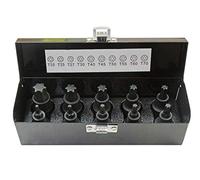 US PRO INDUSTRIAL 10pc 1/2" Dr Impact Torx Bit Socket Set T20 - T70 2087