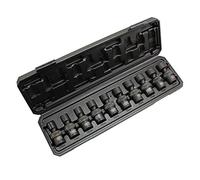 US PRO INDUSTRIAL 10pc 3/8” Dr 360° Swivel Impact Shallow Sockets 10-19mm 3471