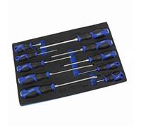 US PRO INDUSTRIAL 10pc Premium Screwdriver Set Slotted & Phillips Screwdrivers 4544