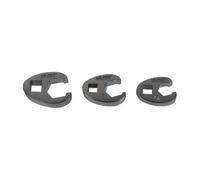 US PRO INDUSTRIAL 12PC 3/8" & 1/2" DR Metric Crowfoot Wrench Set 10-22mm 7555