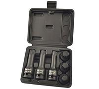 US PRO 6PC 1/2" Dr Impact Spline Bit Sockets Shallow & Deep M14 M16 M18 1379