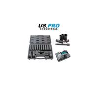 US PRO INDUSTRIAL 16PC 1/2" DR Deep impact Sockets 10-27mm & Extension Set