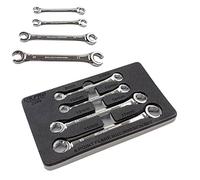 US PRO 4pc 6 Point Flare Nut Wrench Spanner Set In Eva Foam Tray 9mm-17mm 2289