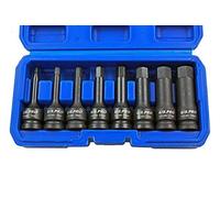 US PRO INDUSTRIAL 8pc 1/2" Impact Hex Bit Socket Set Impact Allen Keys H5 To H19 1378