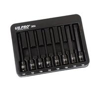 US PRO Industrial 8pc 3/8" DR Extra Long Impact Star Torx Bit Socket Set T25 - T60 3654