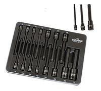US PRO Industrial Long Reach Torx Bit Impact Socket Set T6 to T70 Star TRX