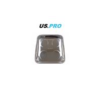 US PRO Jumbo Magnetic Stainless Steel Parts Tray 10.5 x 11.5" 6784
