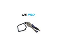 US PRO Locking Chain Snap Wrench Spanner Car Oil Filter Remover 1678