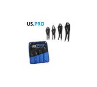 US PRO Locking Pliers 4PC Grip Wrench Set Vice Locking Lock Mole Grips 1674