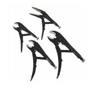 US PRO Tools 4 Piece Locking Pliers Mole Grips Adjustable Wrench Pliers Long Nose 5886