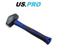 US PRO Lump Hammer Sledge 0.9kg 2lb TPR Handle Club Rubber Grip Heavy Duty 3302