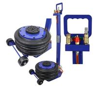 US Pro Pneumatic Triple Air Bag Trolley Jack, 3 Tonne Capacity, 135mm to 400mm Lift Height