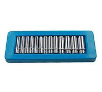 US PRO Professional 13 Piece 1/4" Single Hex Deep Socket Set 4-14mm B1388