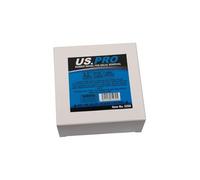 US PRO Rubber Decal Removal Wheel, 88mm Diameter, 5/16-24 Thread with Drill Adaptor, Caramel