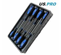 US PRO 8pc Tamper Proof Torx Screwdriver Set 1608