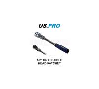US PRO Tools 1/2" DR Flexible Head Ratchet Socket Wrench 5167