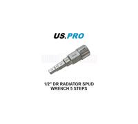 US PRO Tools 1/2" Drive Radiator Spud Wrench 5 Steps 3468