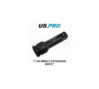 US PRO Tools 1" Dr Impact Extension Bar 6" / 150mm 3731