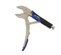 US PRO 10in Curved Jaw Locking Pliers with Soft Grip Handle