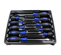US PRO Tools 10 Piece Screwdriver Set Phillips & Slotted with Magnetic Tip 1621