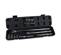 US PRO Tools 10pc Breaker Bar, Extension & Adaptor Set 1/4", 3/8" & 1/2" Drive 4170
