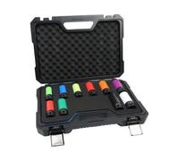 Us Pro Tools 10Pc Master Set - 1/2" Dr Deep Impact Sockets For Alloy Wheels 7572