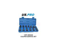 US PRO Tools 12pc Brake Caliper Service Set For Bmw Mercedes Porsche Vag 6231