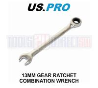 US PRO Tools 13mm Ratchet Spanner Wrench 72 Teeth Open & Ring End Wrench 3574