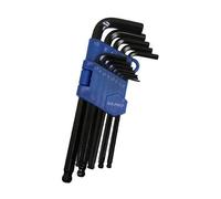 US PRO Tools 13PC Metric Ball End Allen Hex Key Set 1.27-10mm 1629