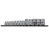 US PRO Tools 14pc 1/4" 3/8'' 1/2'' Dr E-Torx Socket Set On Rail 3390
