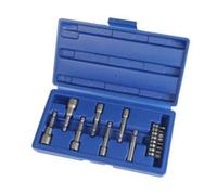 Us Pro Tools 15Pc 1/4" Hex Dr Magnetic Impact Nut Driver & Bit Set Metric 7169