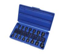 Us Pro Tools 15Pc 1/4" Hex Dr Magnetic Impact Nut Driver Set Metric & Sae 7163