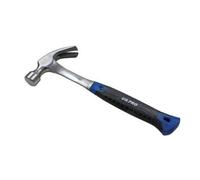 Us Pro Tools 16Oz Steel Curved Claw Hammer Hardened Steel Fibreglass Handle 3445