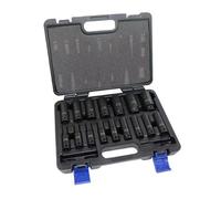 US PRO Tools 16PC 1/2" DR 12PT European Impact Sockets 10-32mm 7536